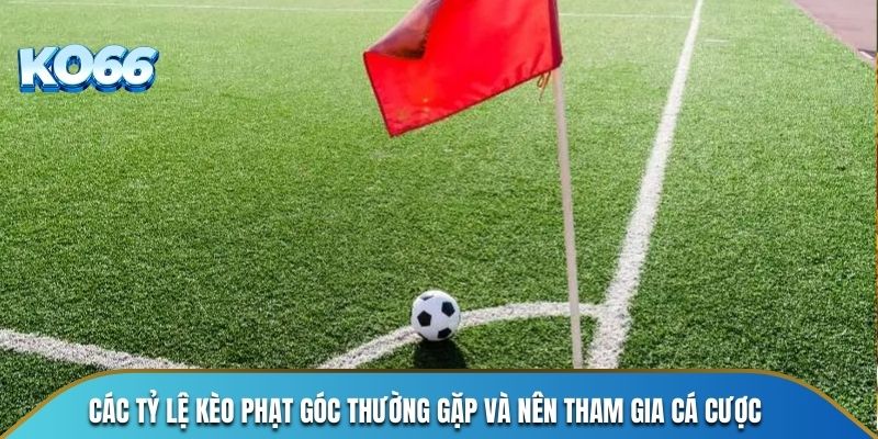 Các tỷ lệ kèo phạt góc thường gặp và nên tham gia cá cược